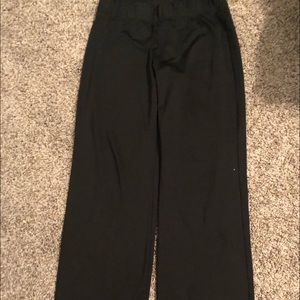 Black Varsity Warm Up Pants